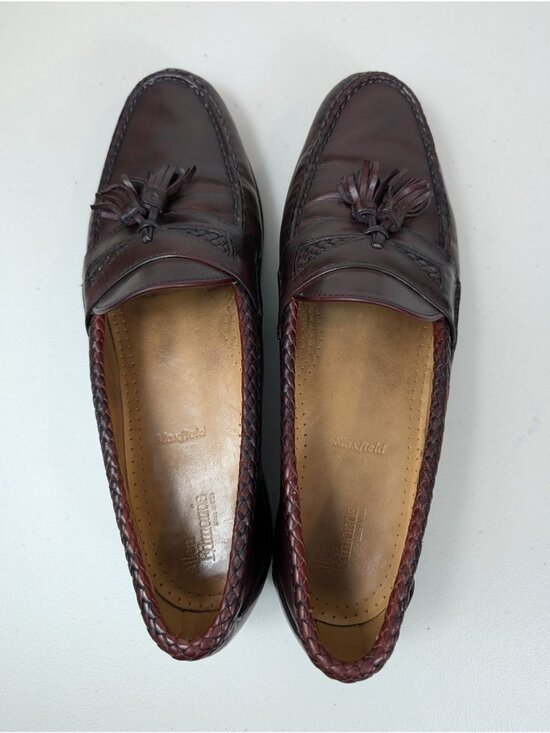 Allen Edmonds Maxfield leather brown loafer\'s men\'s size 12B main image 7